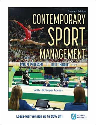 Contemporary Sport Management – Loose Leaf, by Pedersen Paul M.; – Very Good