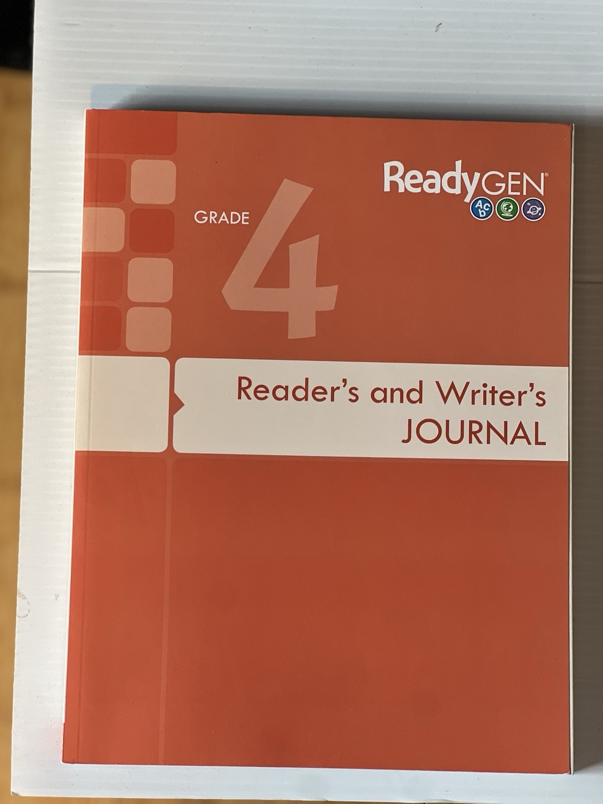 Readygen 2016 Reader’s & Writer’s Journal Grade 4 New books Modules vocab write