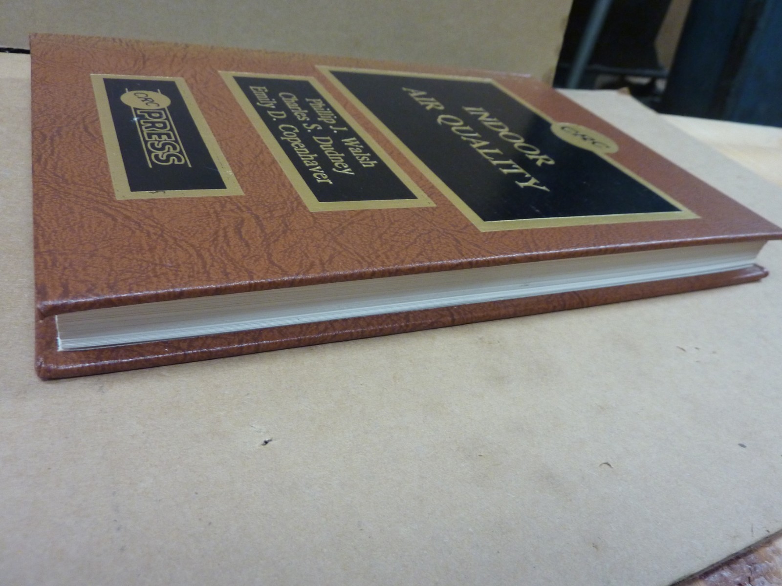 Indoor Air Quality Phillip J Walsh CRC Press Hardcover