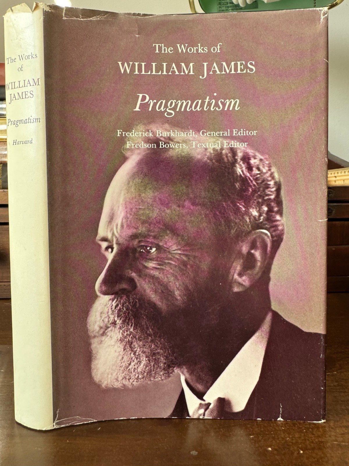 Pragmatism (The Works of William James) Hardcover w/ DJ 1975