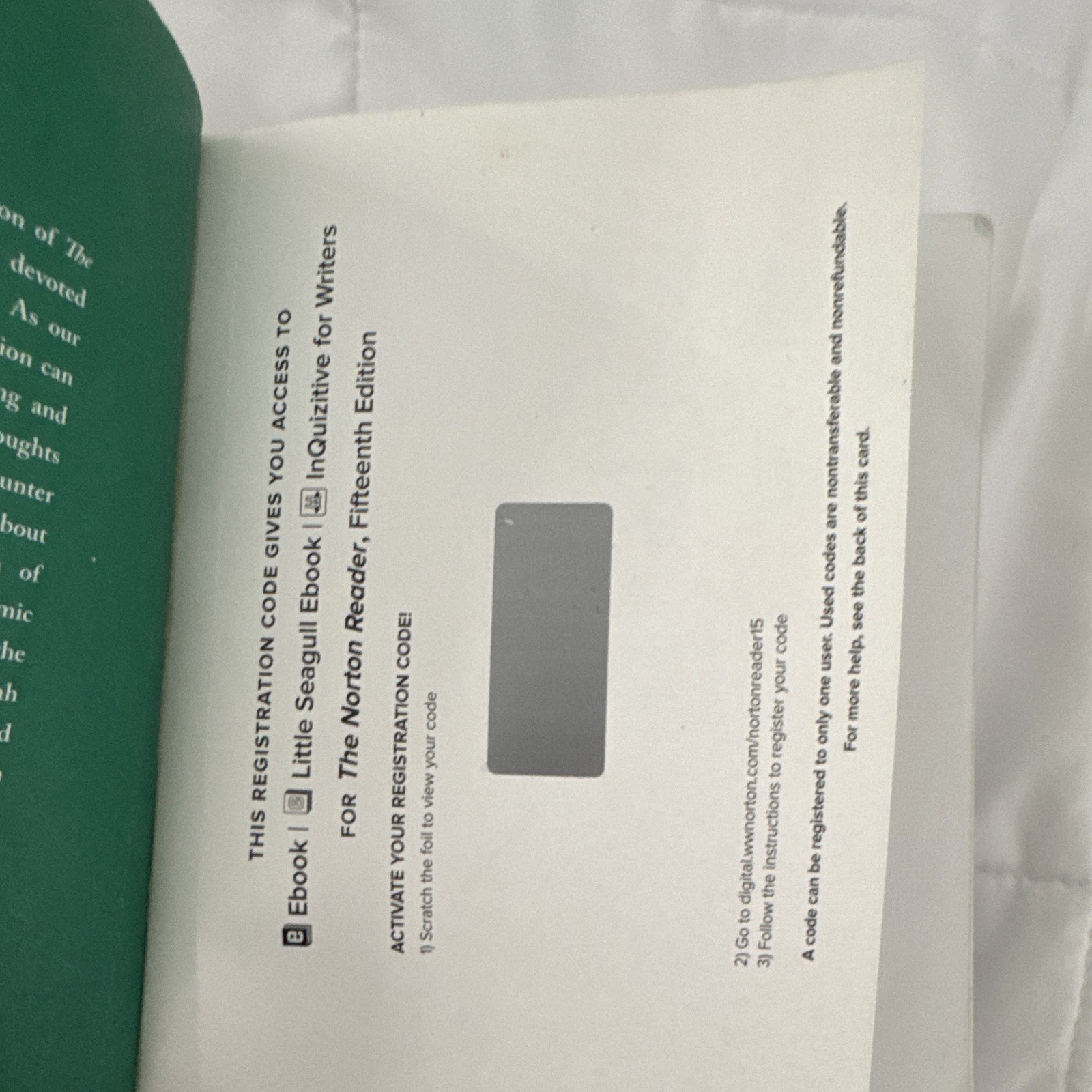 Norton The Norton Reader 15th Ed Paperback 2019 Goldthwaite Bizup