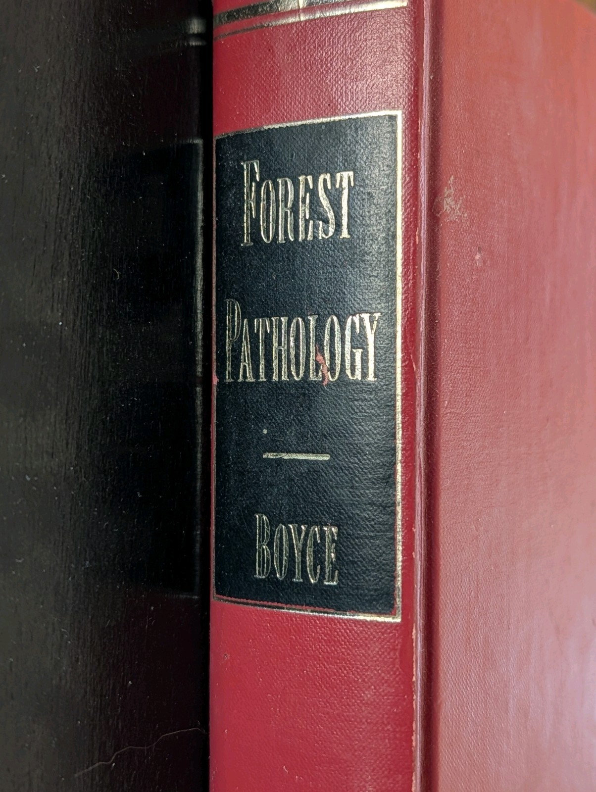 Forest Pathology by John Shaw Boyce 1961 Hardcover Book American Forestry