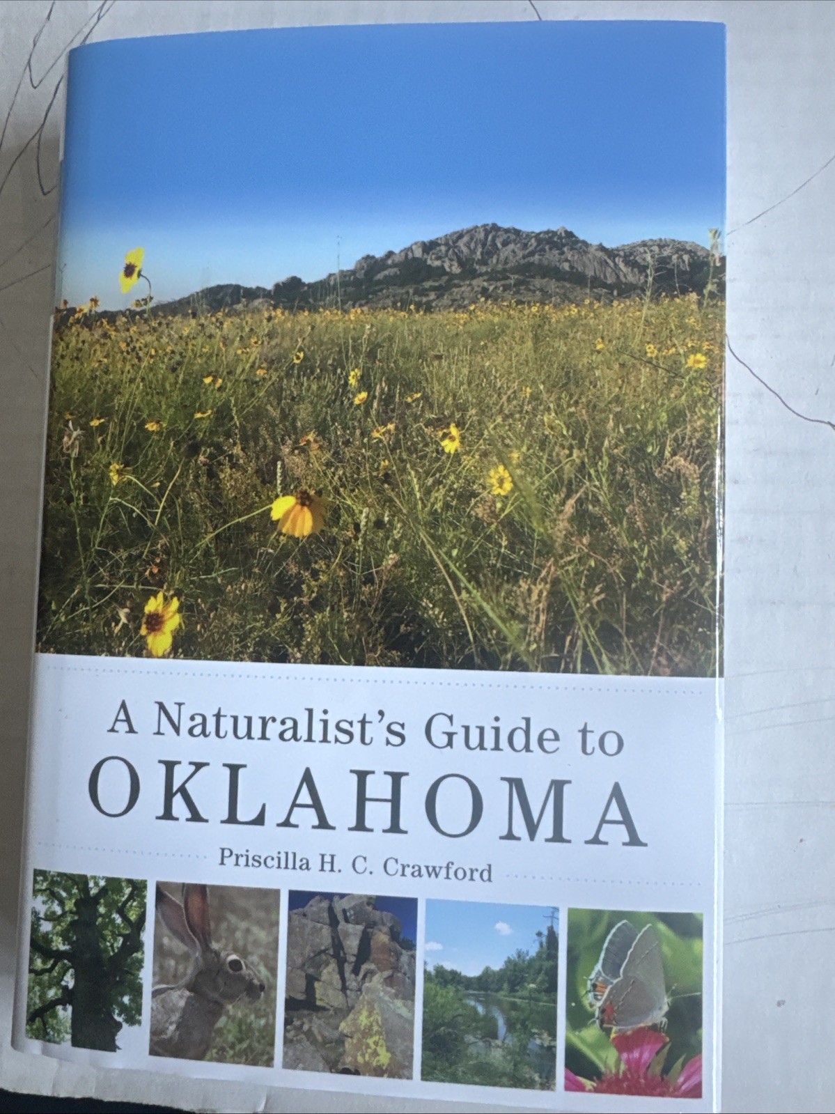 A Naturalist’s Guide to Oklahoma by Priscilla H.C. Crawford Hardcover Book- NEW!