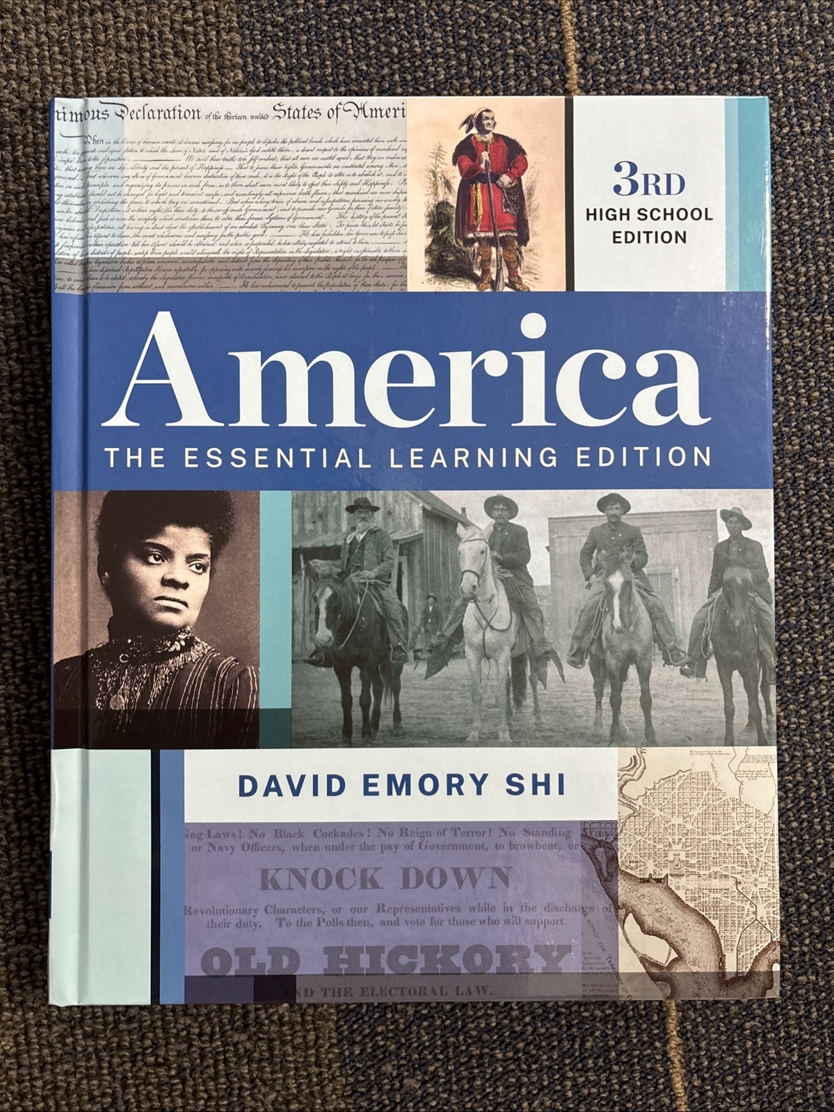 America : The Essential Learning Edition by David E. Shi (2022, Hardcover )