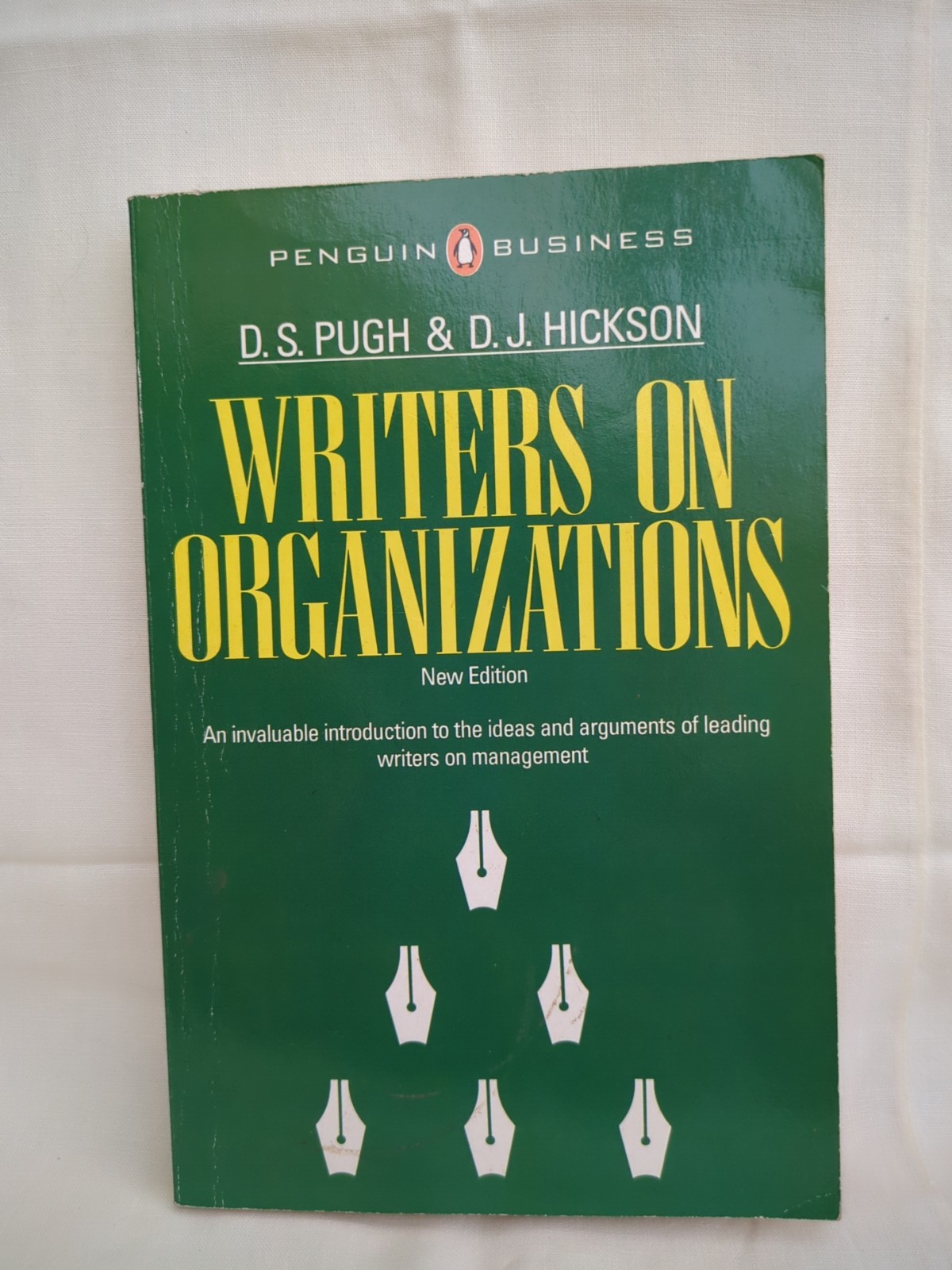 Writers on Organizations Fourth Edition Business Management Theory Textbook