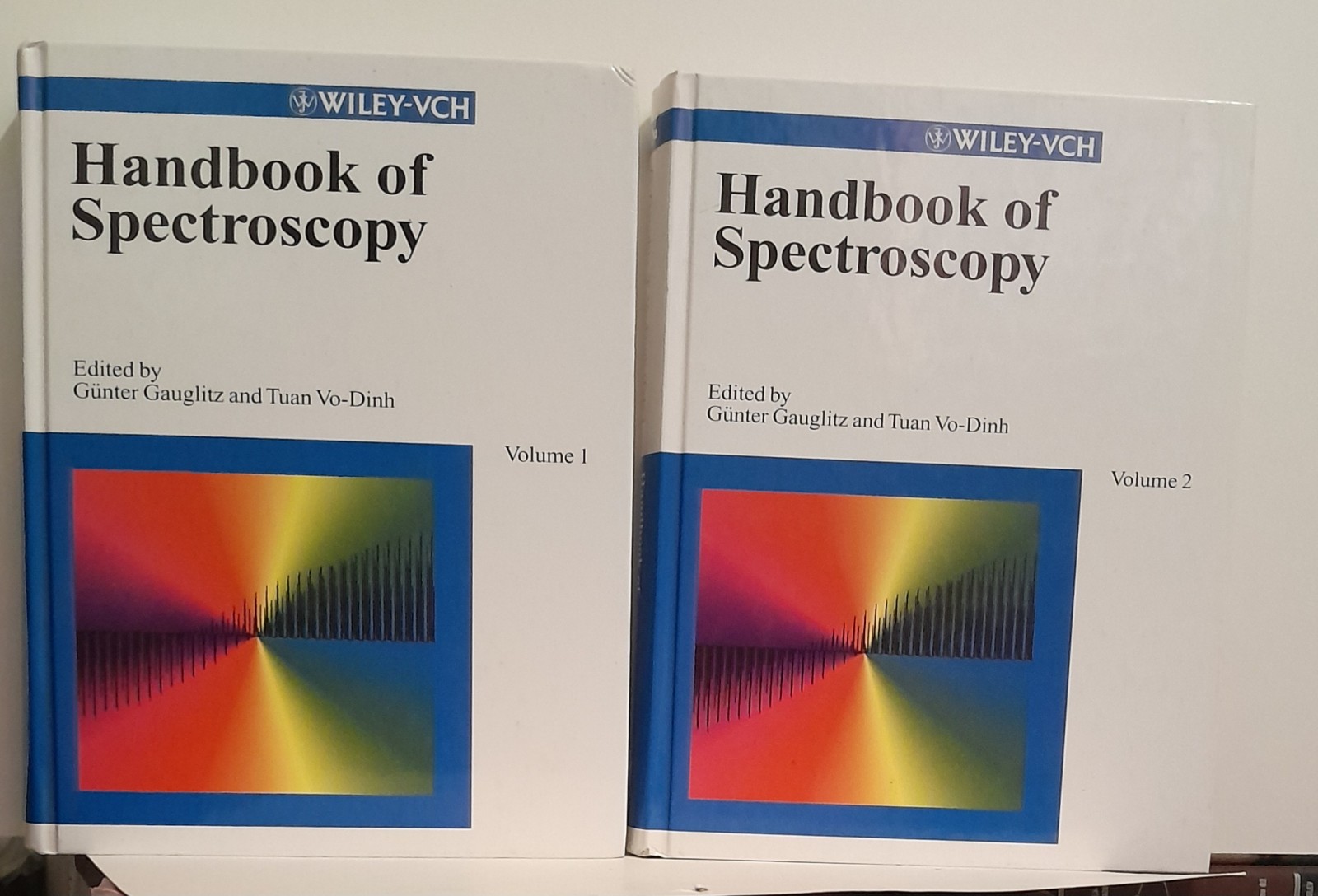 Handbook of Spectroscopy by Günter Gauglitz, Tuan Vo-Dinh 2 Volume Set