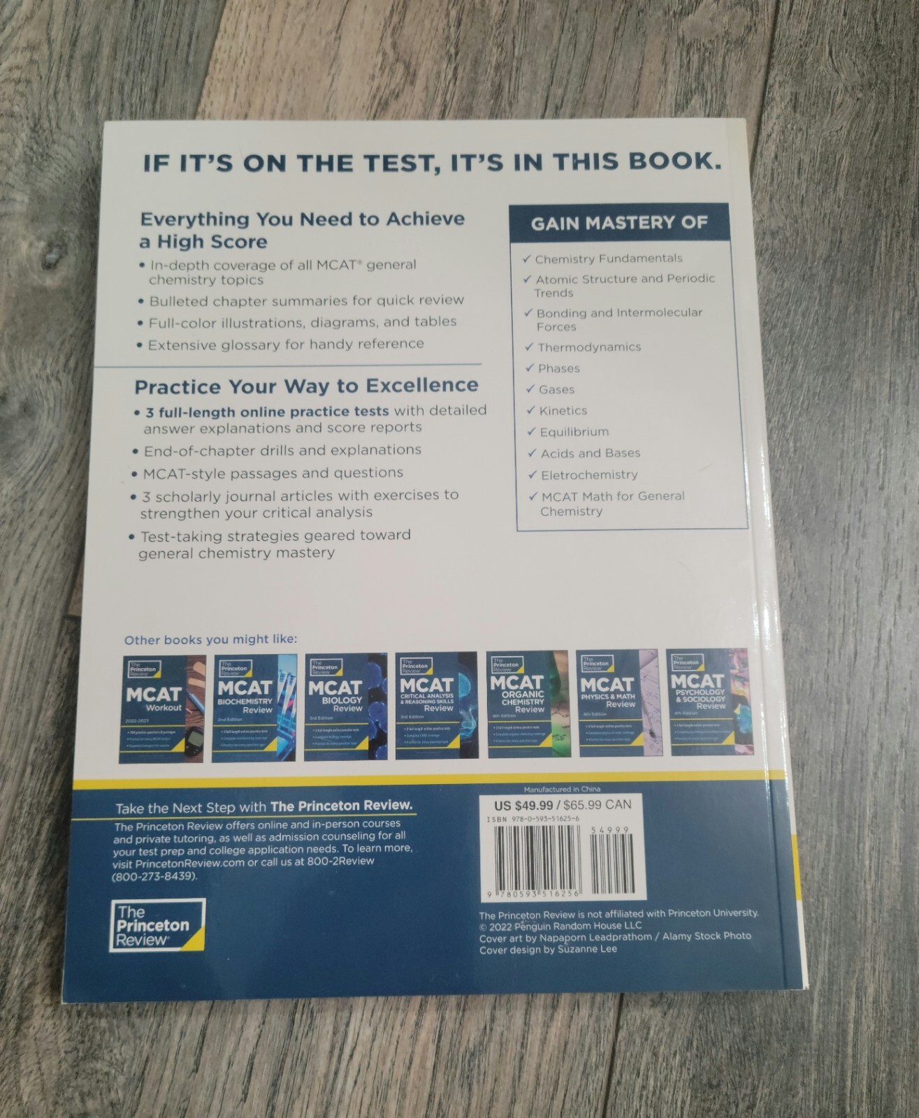 Princeton Review MCAT General Chemistry Review, 4th Edition: Complete Content Pr