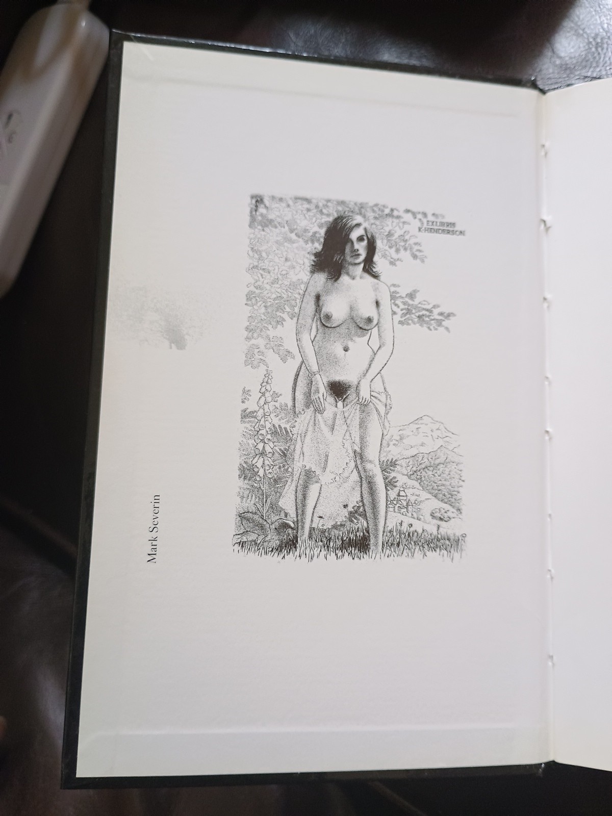 “EROTIC BOOKPLATES: An Introduction” (Colin R. Lattimore, 1990 HB, Illustrd) NEW