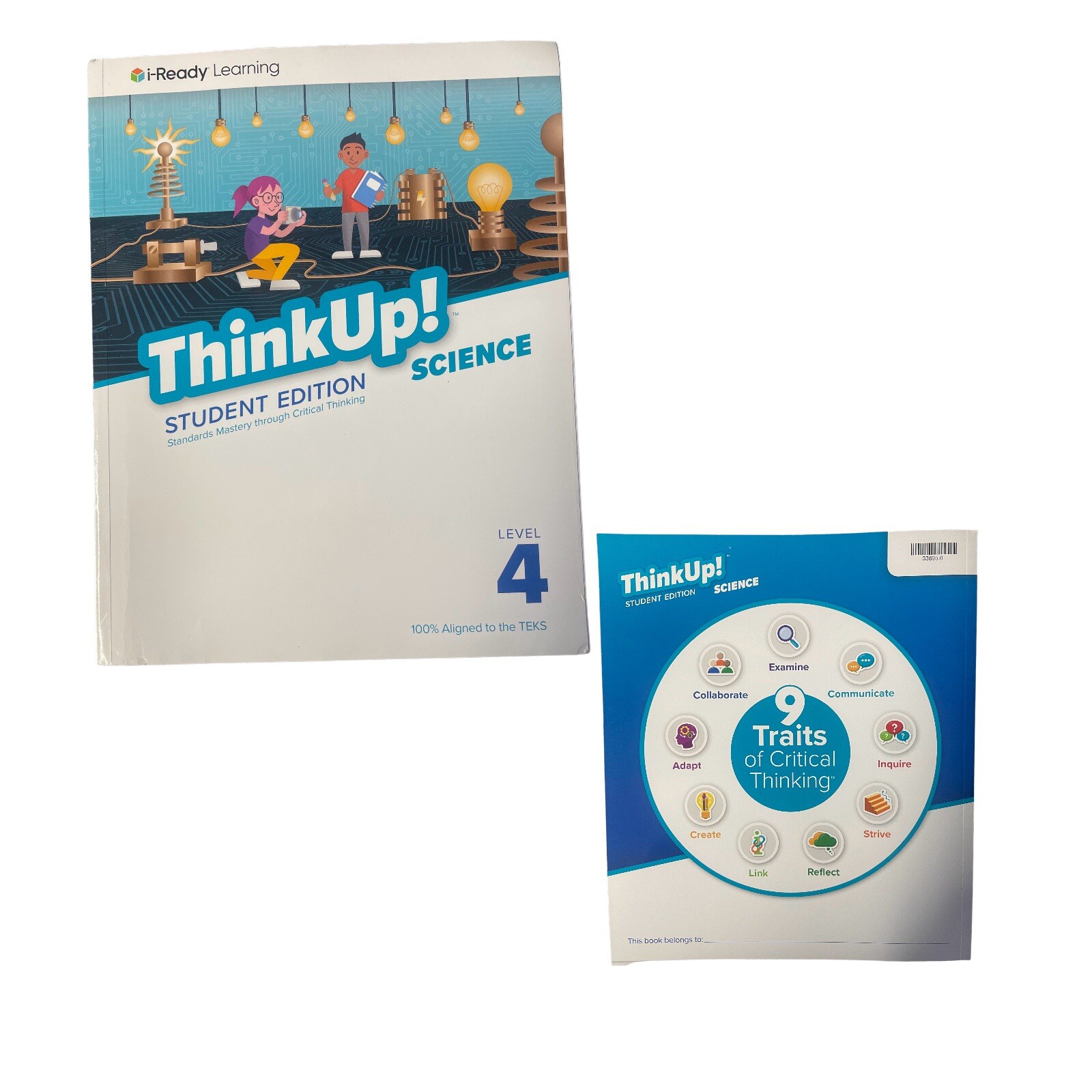 Curriculum Associates i-Ready ThinkUp! Science Student Edition TEKS Level 4