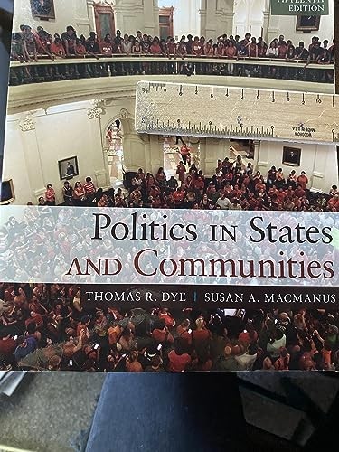 Politics in States and Communities, MacManus, Susan