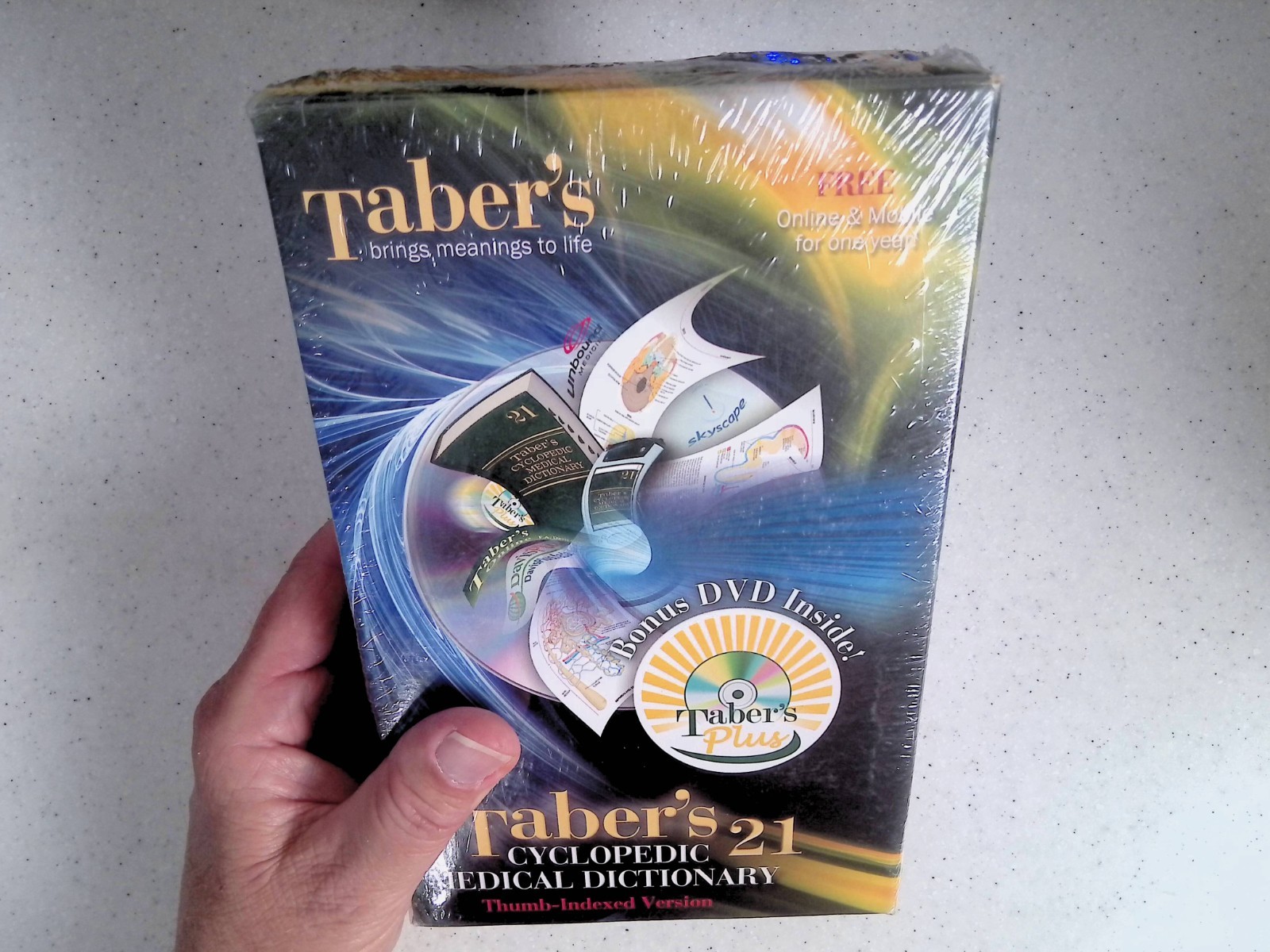 Taber’s Cyclopedic Medical Dictionary by F.A. Davis, 21st Edition, Slink Wrapped