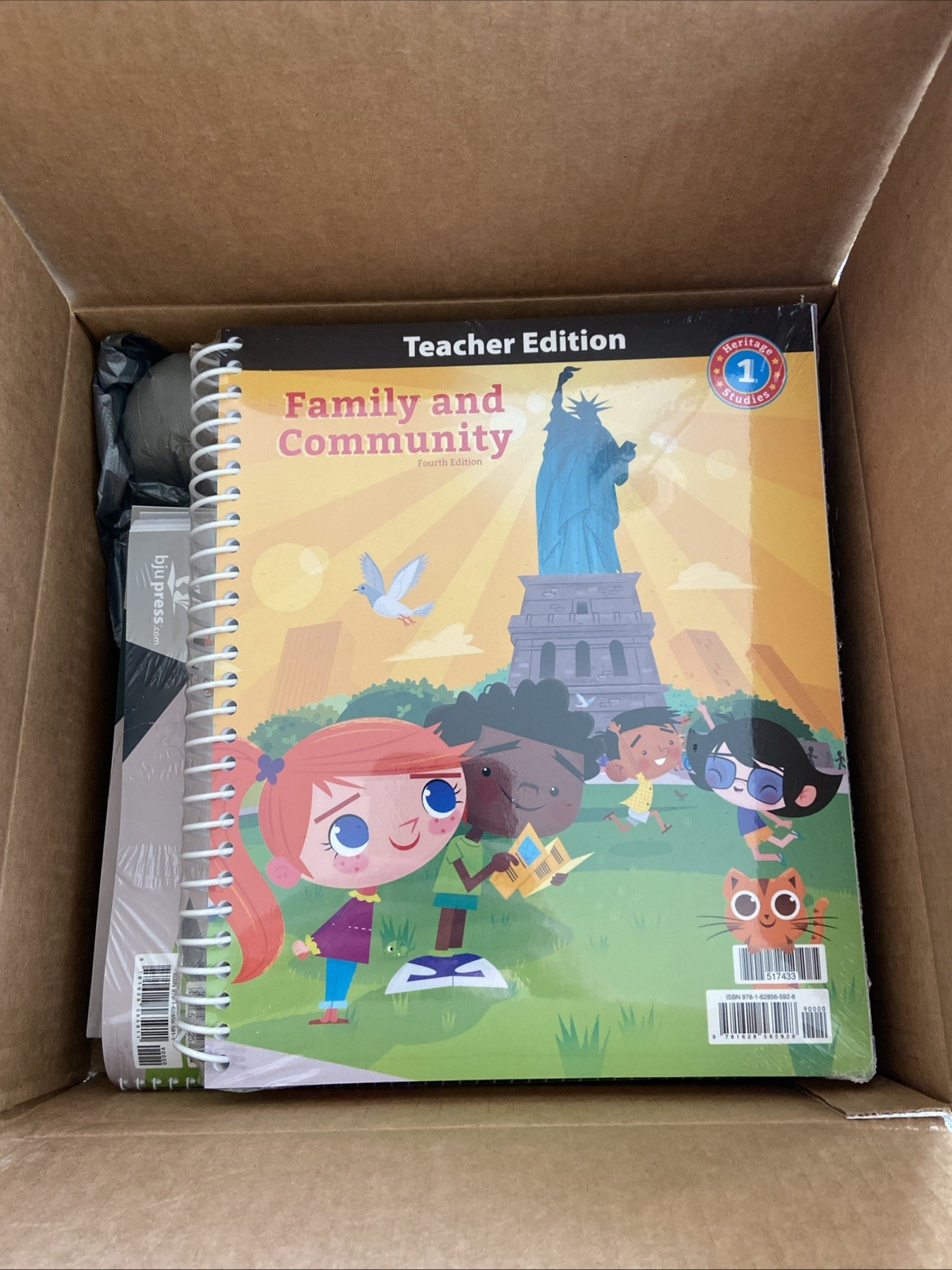 NEW BJU Press 1st grade HERITAGE STUDIES 1 Complete Subject Kit 4th ed HISTORY