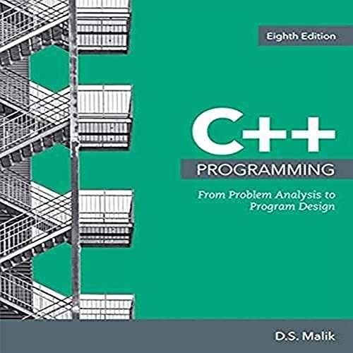 C++ Programming: From Problem Analysis to – Paperback, by Malik D. – Acceptable