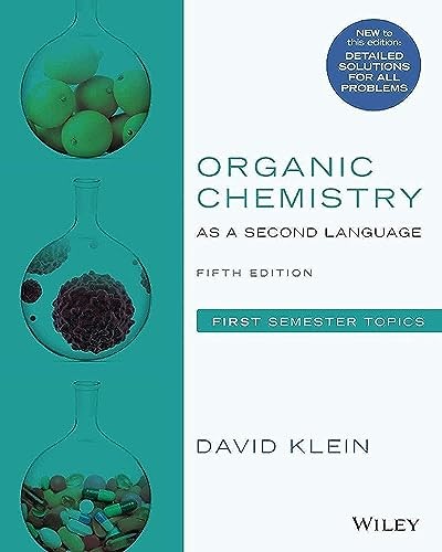 Organic Chemistry as a Second Language, First Semester Topics – Paperback – GOOD