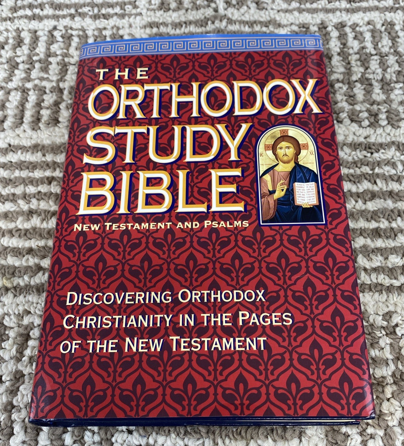 The Orthodox Study Bible: New Testament and Psalms Thumb Indexed Hardback