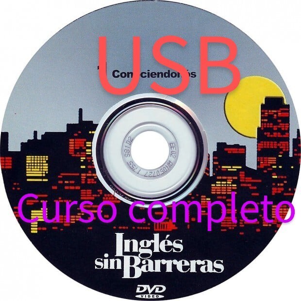 Curso ingles Sin Barreras Completo (USB)