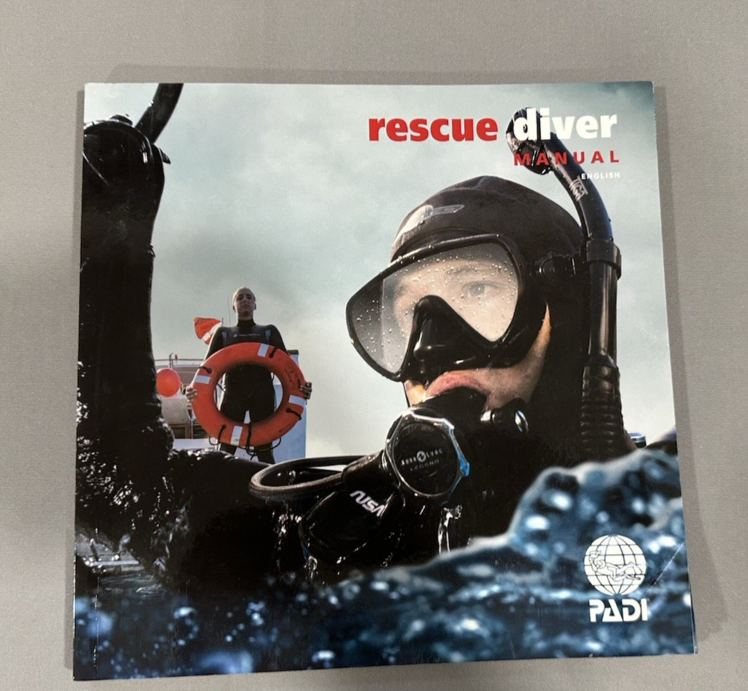 PADI Rescue Diver Manual With Slate 79103 Ver 1.02 102pda15 Paper Back