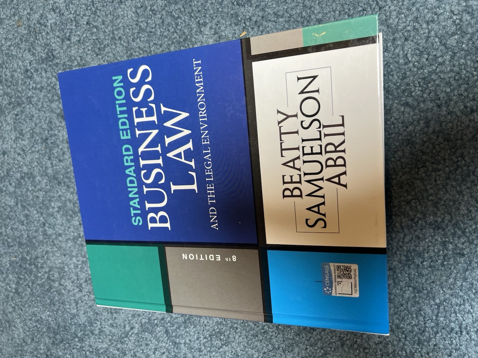 Business Law and the Legal Environment, Standard Edition Hardcove…VERY GOOD
