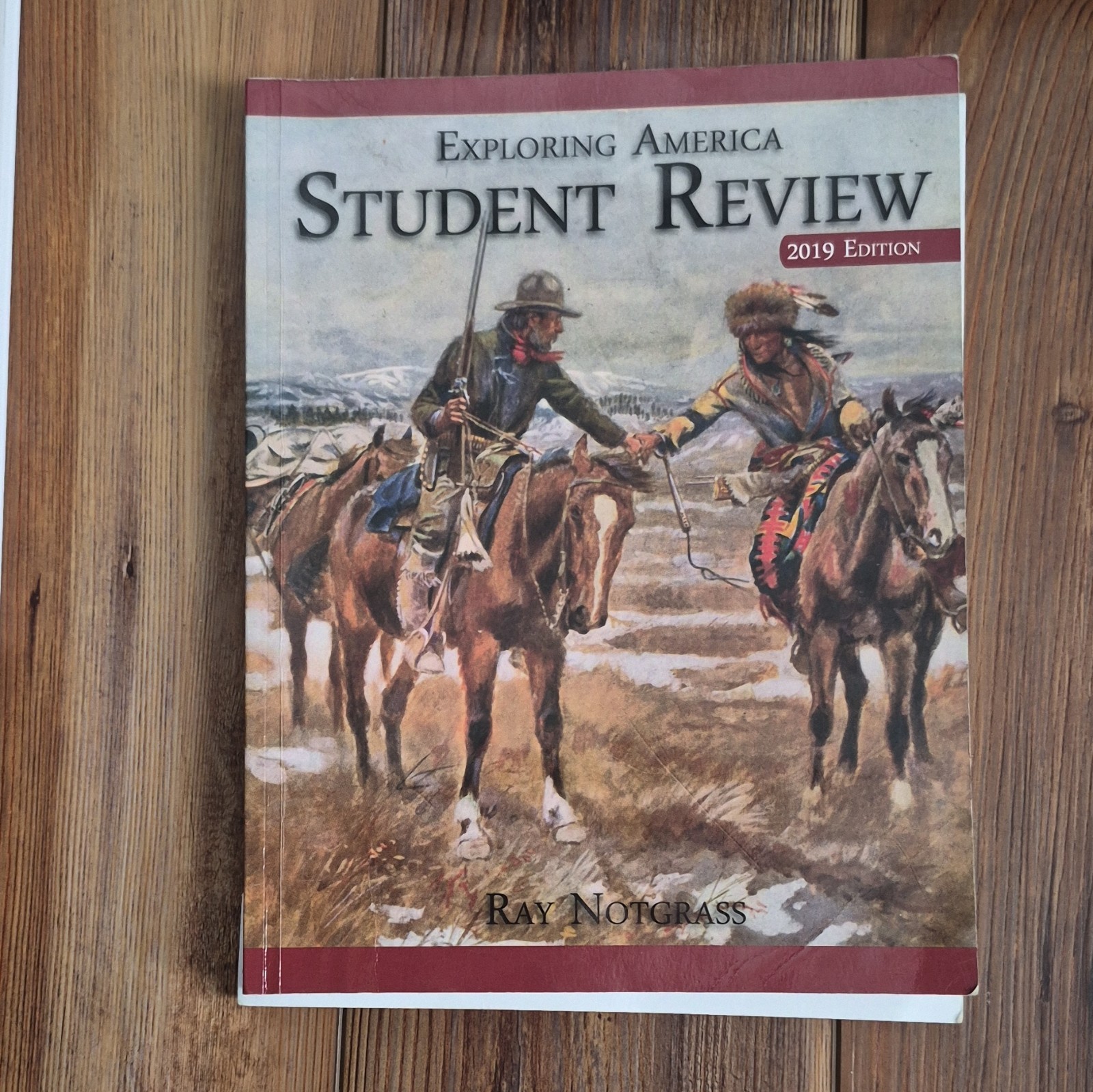 Notgrass Exploring America 2019 Set Parts 1&2 + Voices Review Parent Guide Key