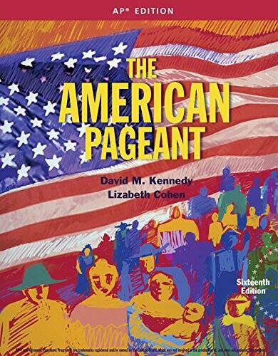 The American Pageant 16th AP Edition – Hardcover – ACCEPTABLE