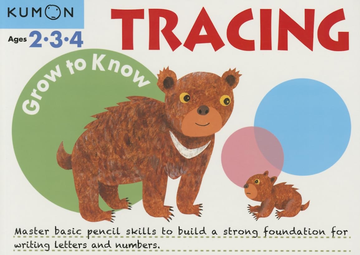 Grow to Know: Tracing (Grow to Know Workbooks) – paperback Kumon Publishing|…