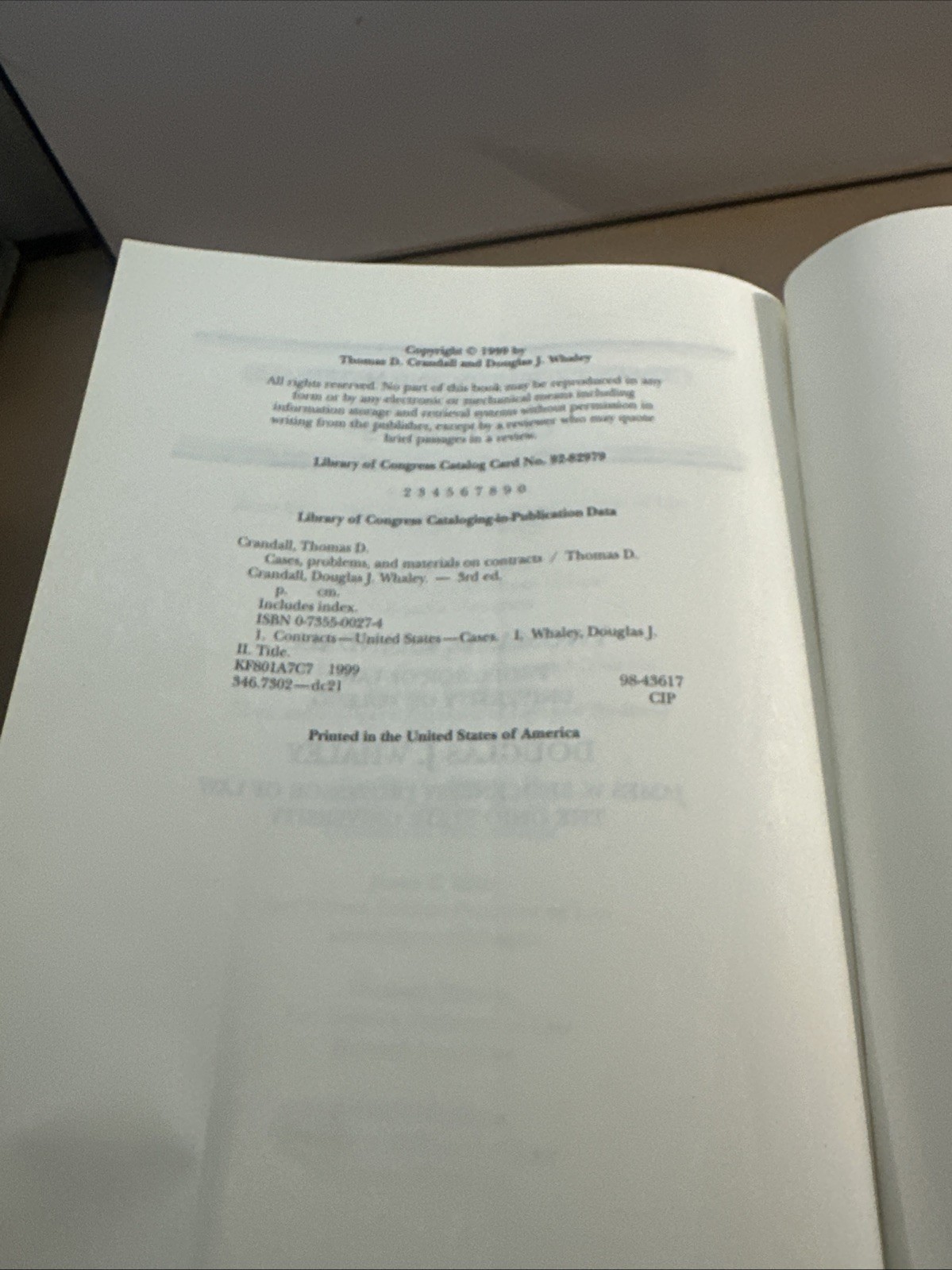 Cases, Problems, and Materials on Contracts