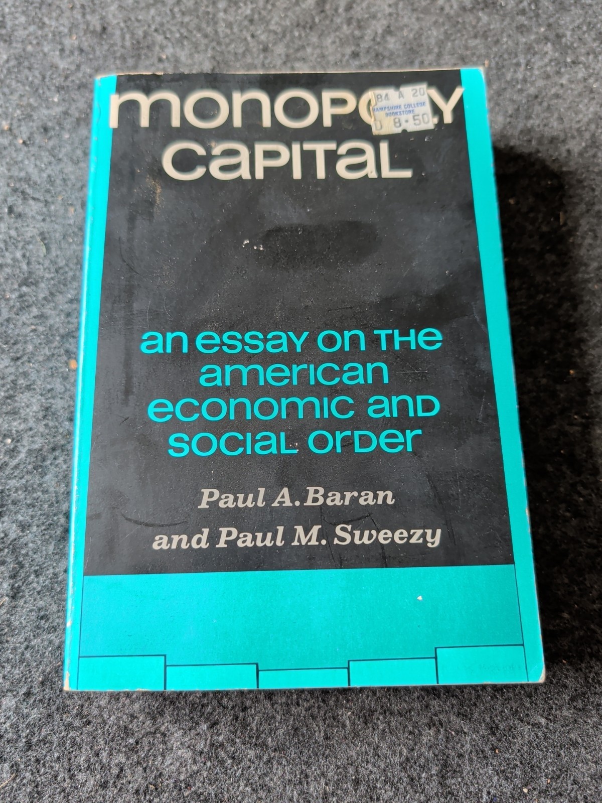 Monopoly Capital Book/PB 1966 (X9)