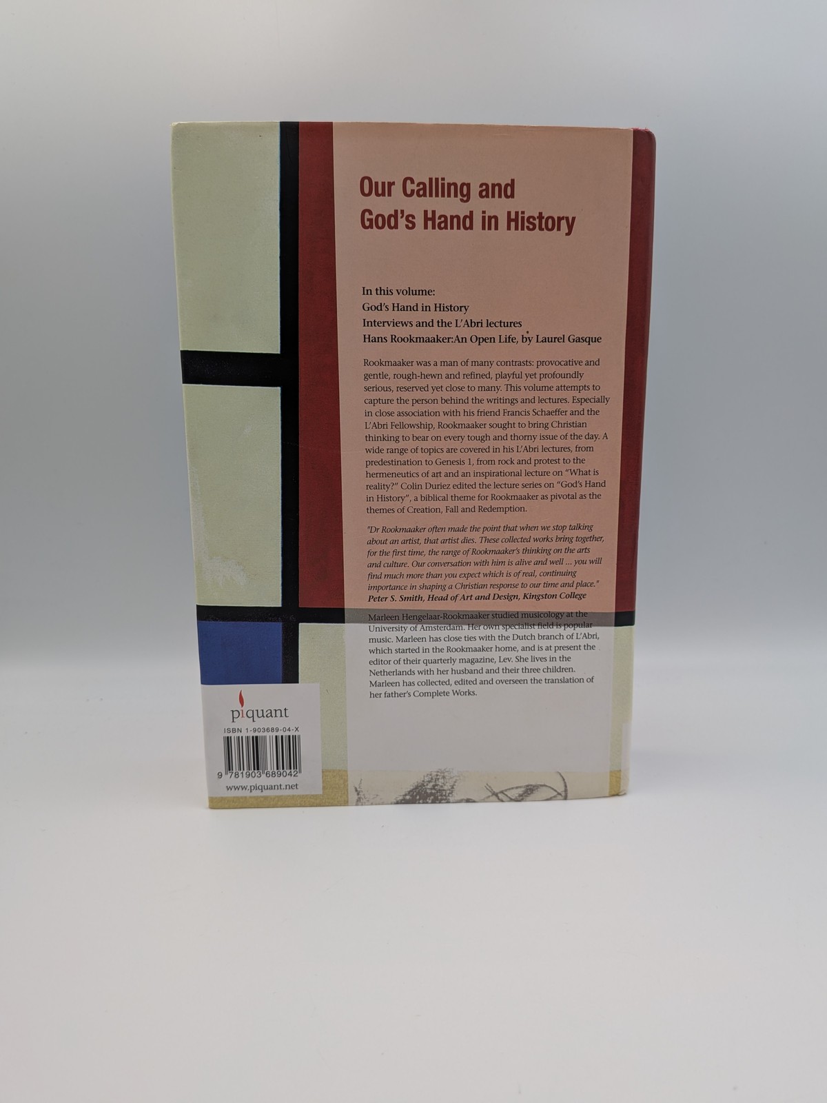 Our Calling God’s Hand History Hans Rookmaaker First Edition Book Complete Works