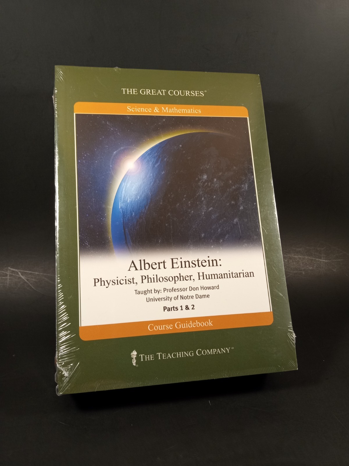 The Great Courses Albert Einstein: Physicist Parts 1-2 DVD Disc Set + Book