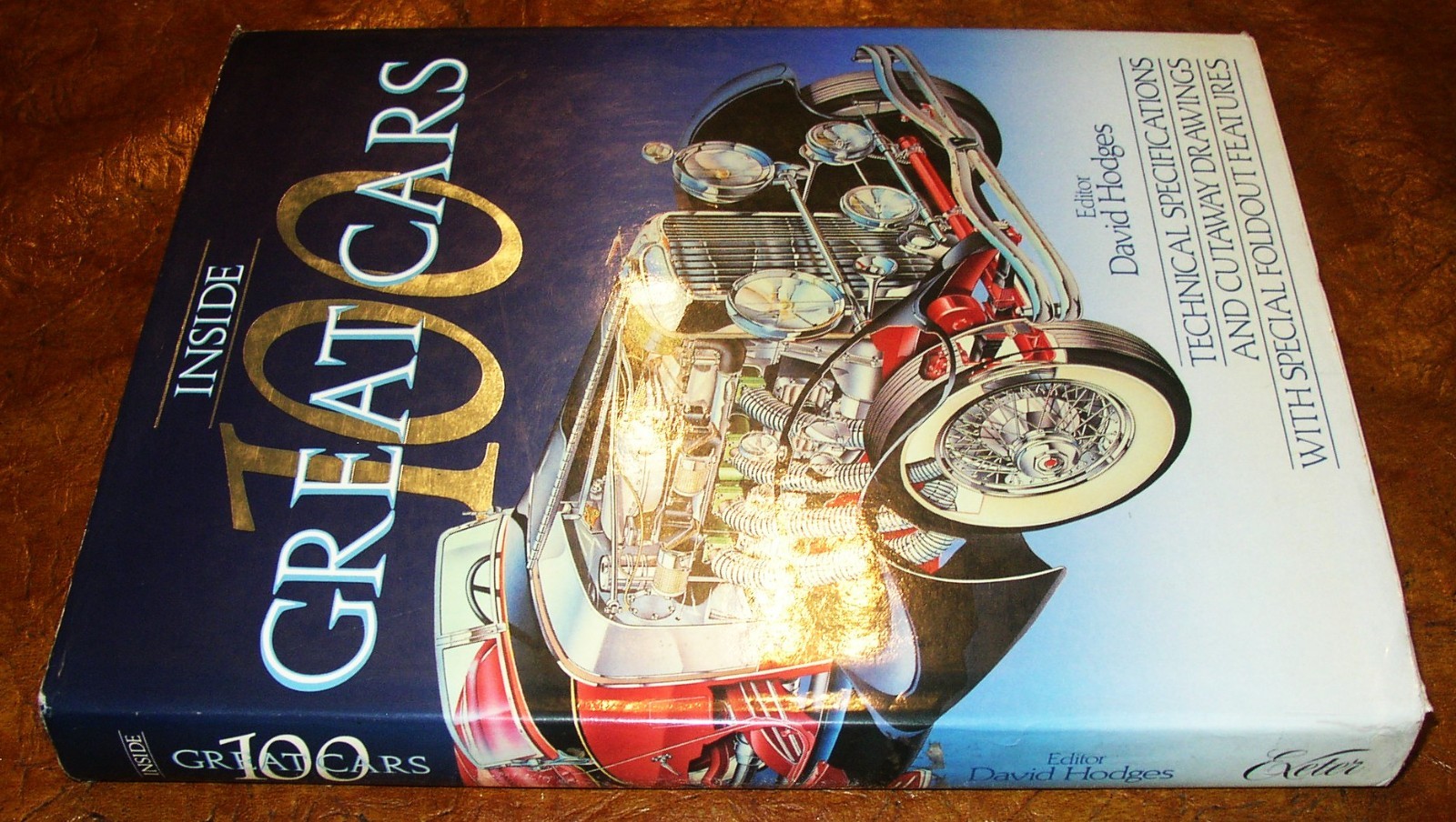 “Inside 100 Great Cars” Automotive Pictorial History Foreign & Domestic Autos