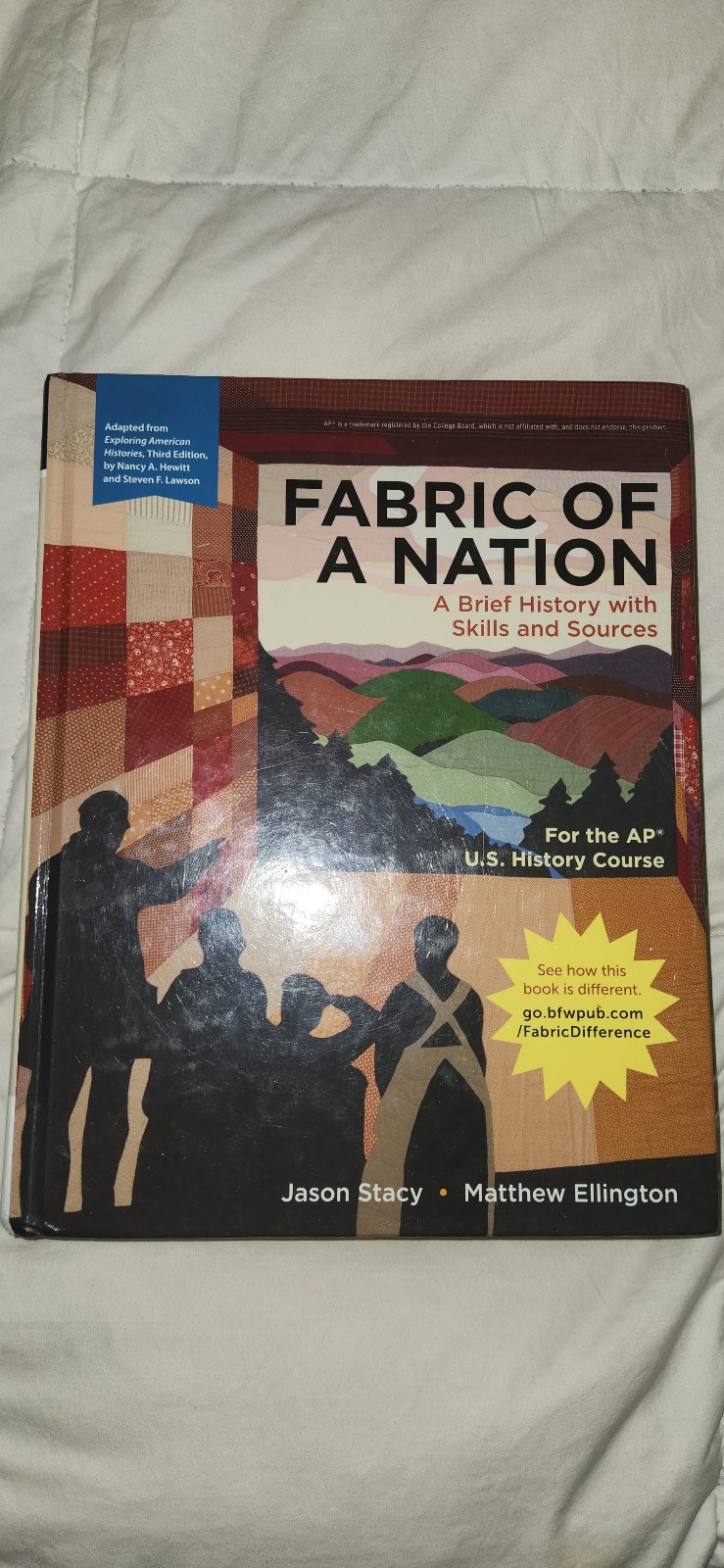 Fabric of a Nation: Teacher’s Edition Hardcover Stacy Ellington