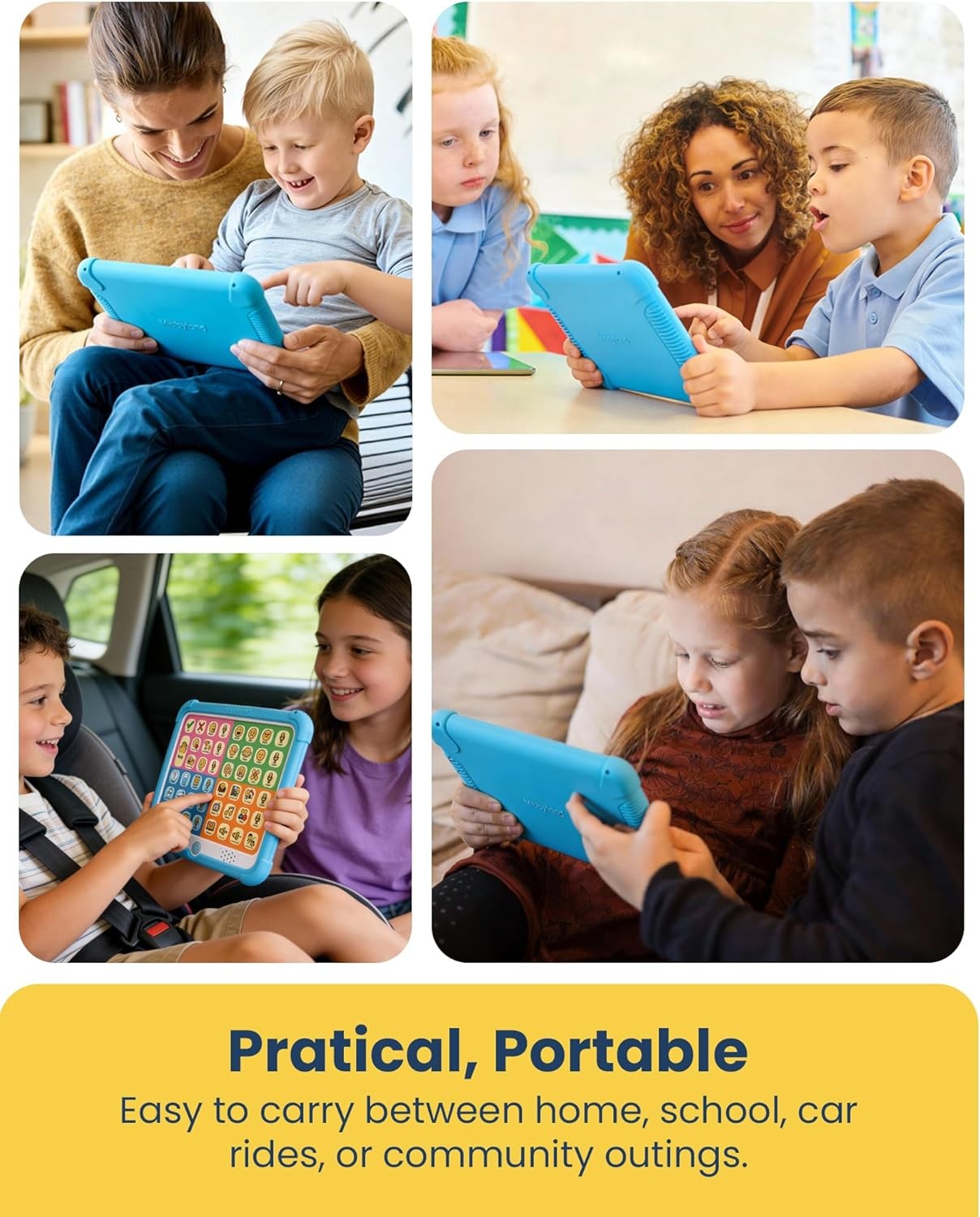 Mibbytalk AAC Device for Autism & Nonverbal Kids and Adults, Communication Tool
