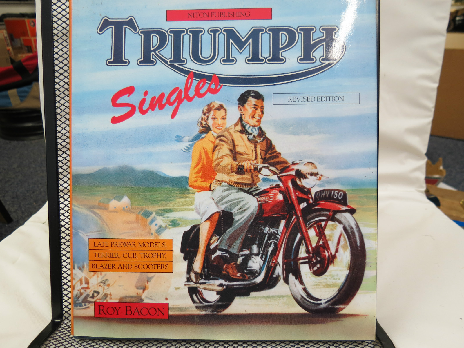 “Triumph Singles: Late Prewar, Terrier, Cub, Etc.” By Roy Bacon, 1997 Hardcover