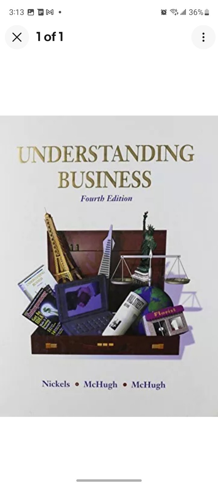 Understanding Business – William G. Nickels – Hardcover – Good