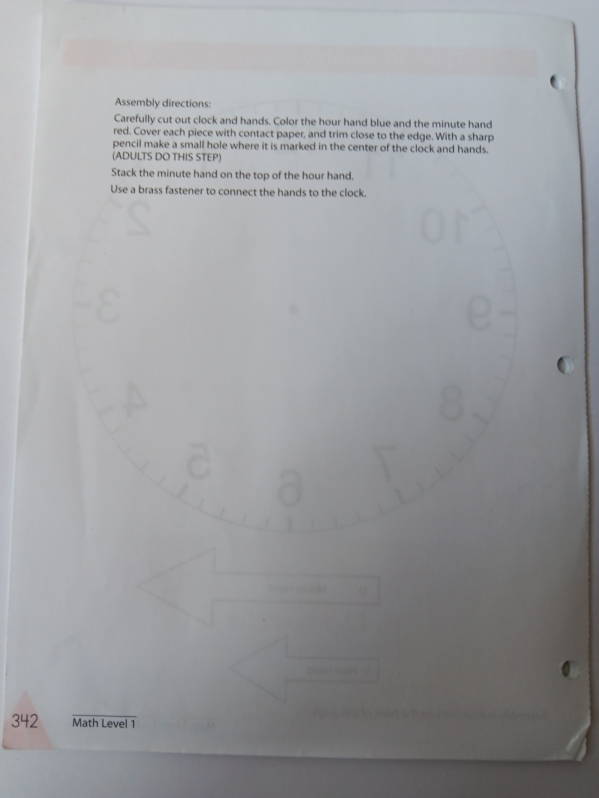 Math Lessons For A Living Education Level 1 Unused W/Missing Appendix Plz Read