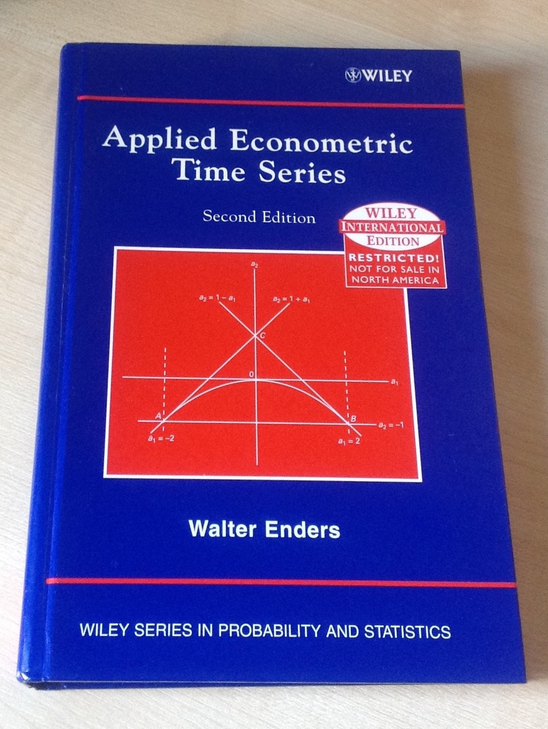 Applied Econometric Time Series, 2nd Edition – hardcover Enders, Walter