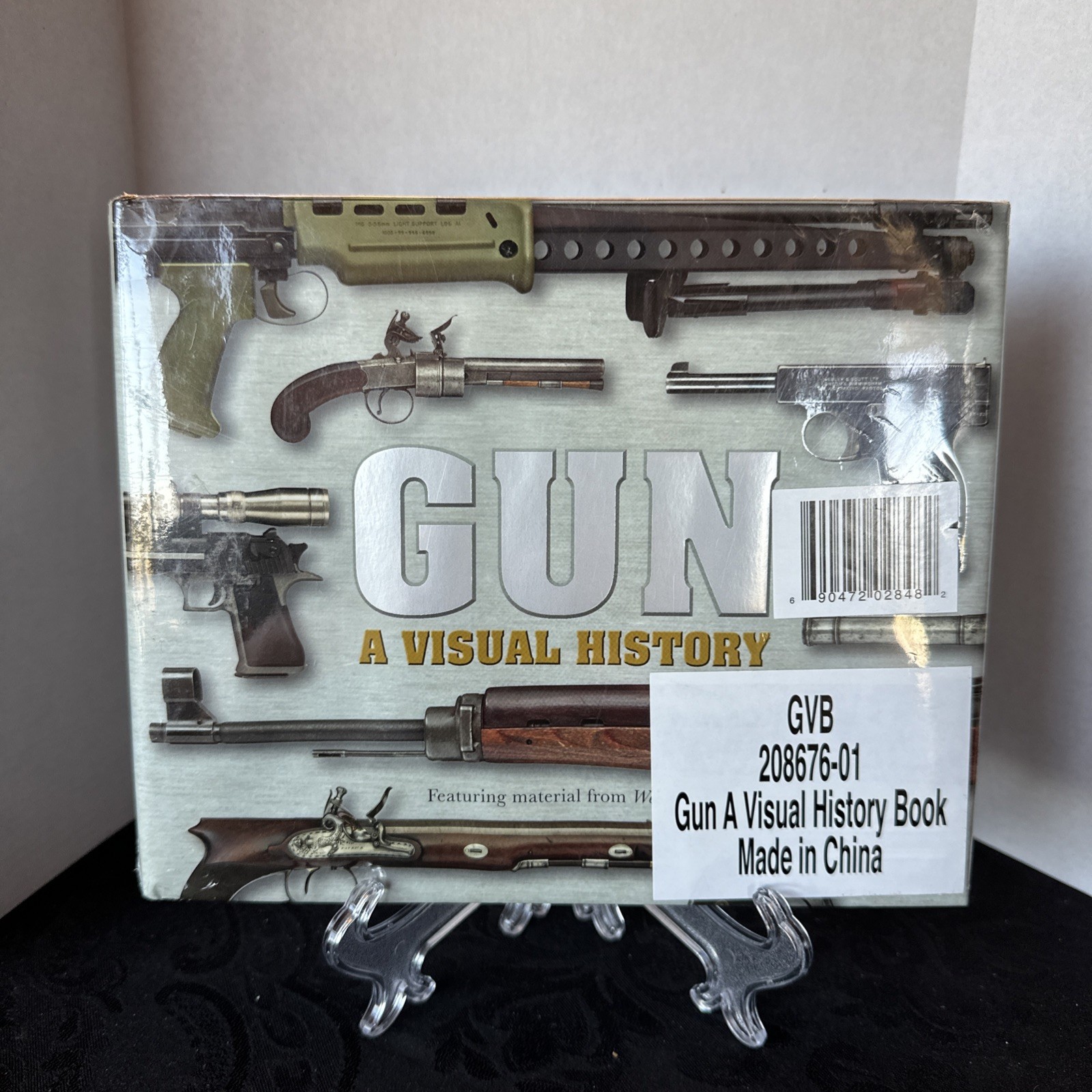 Guns A Visual History – DK. Still in original wrapper
