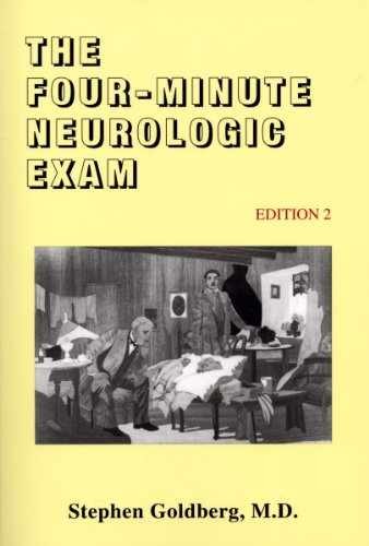The Four-Minute Neurologic Exam – Paperback, by Goldberg Stephen – Acceptable