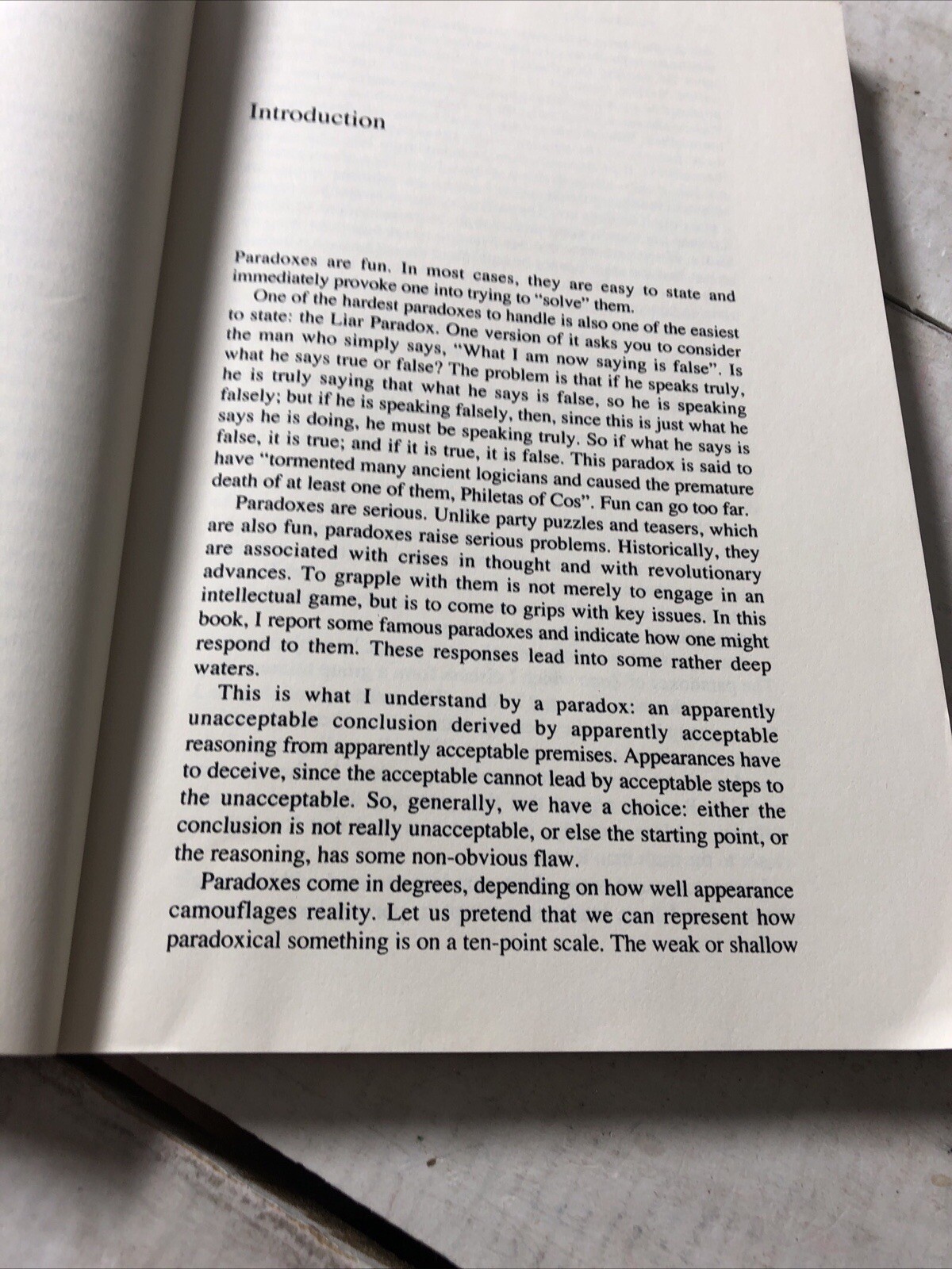 Paradoxes by R. M. Sainsbury Best seller Paperback