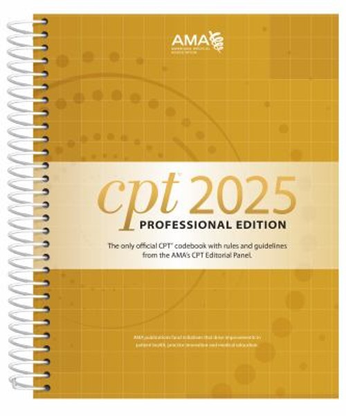 CPT Professional 2025 Spiral American Medical Association