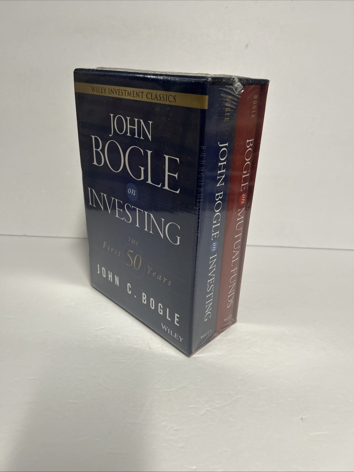 John Bogle Investment Classics Boxed Set (2) Hardcover Brand New Sealed