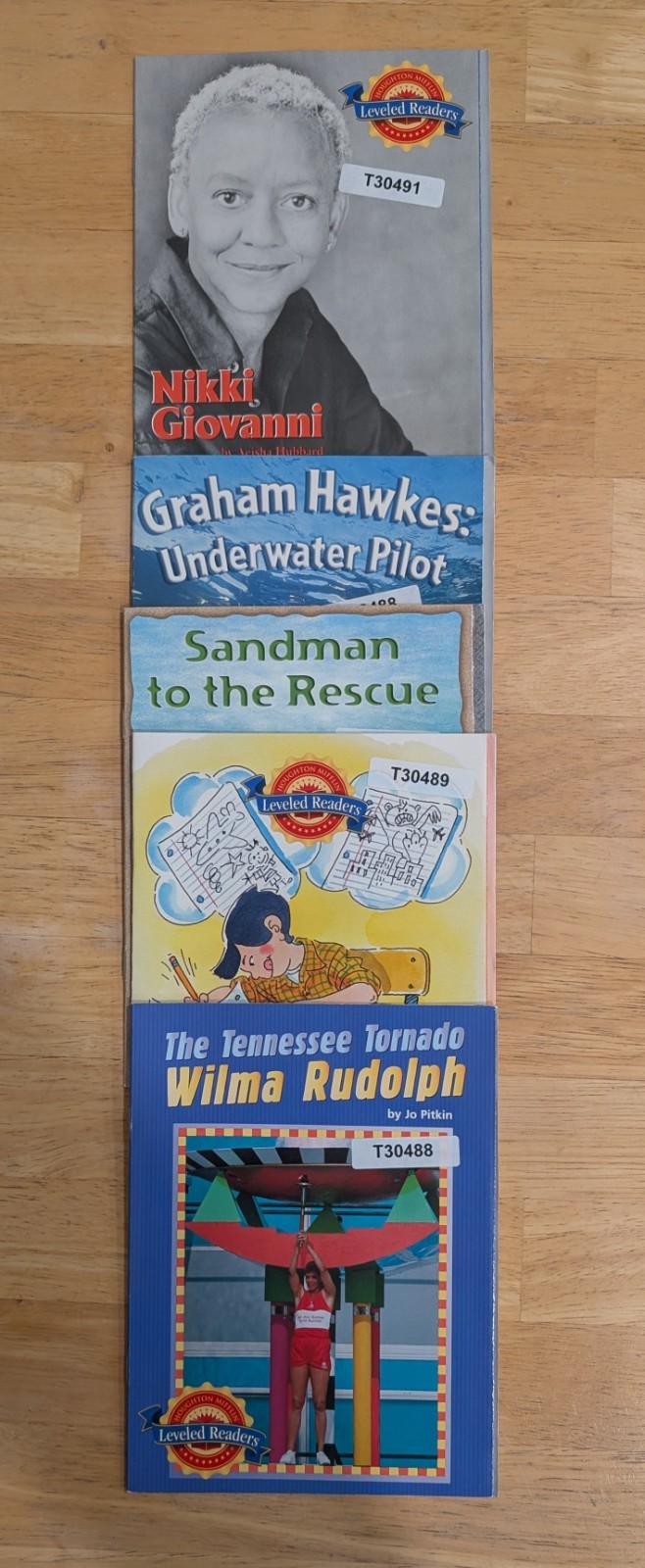 HM Leveled Readers Grd 5 (On Level) 6 Sets Of 16 Titles,Themes 1 – 4