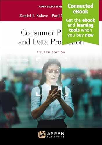 Consumer Privacy and Data – Paperback, by Daniel J. Solove; – Very Good