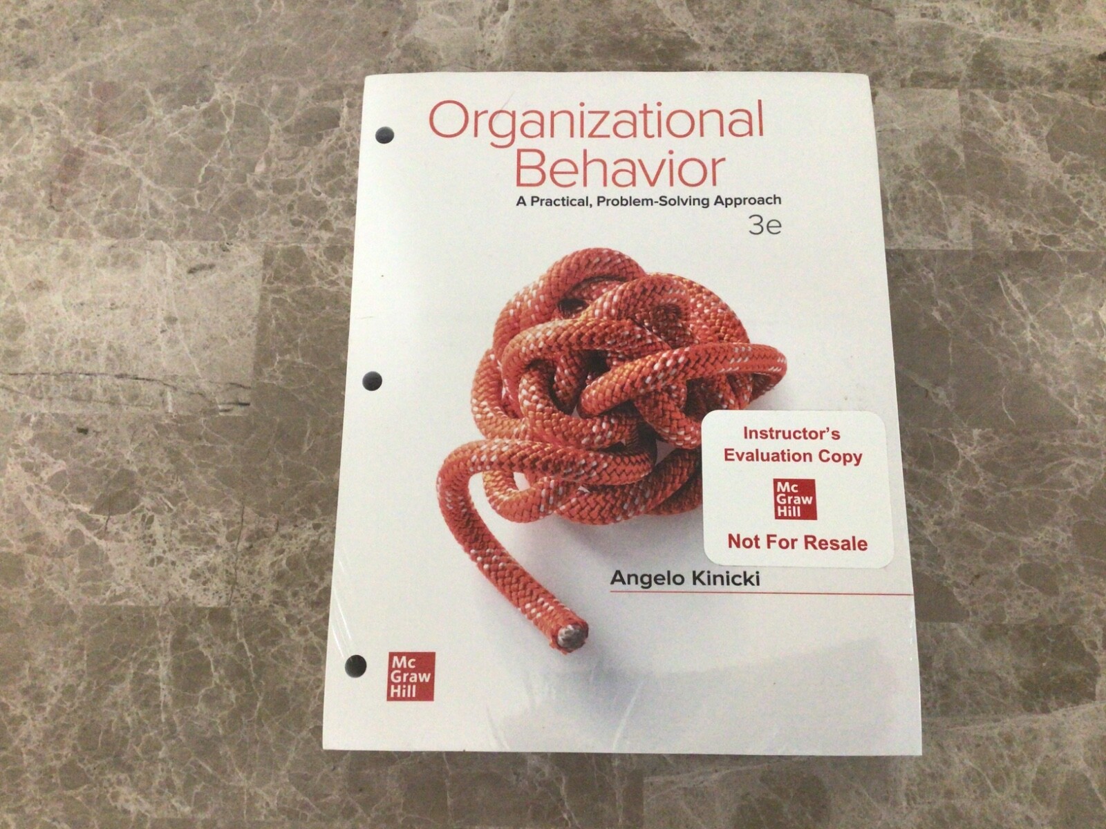 Loose Leaf for Organizational Behavior – Loose Leaf Instructor’s Copy – New