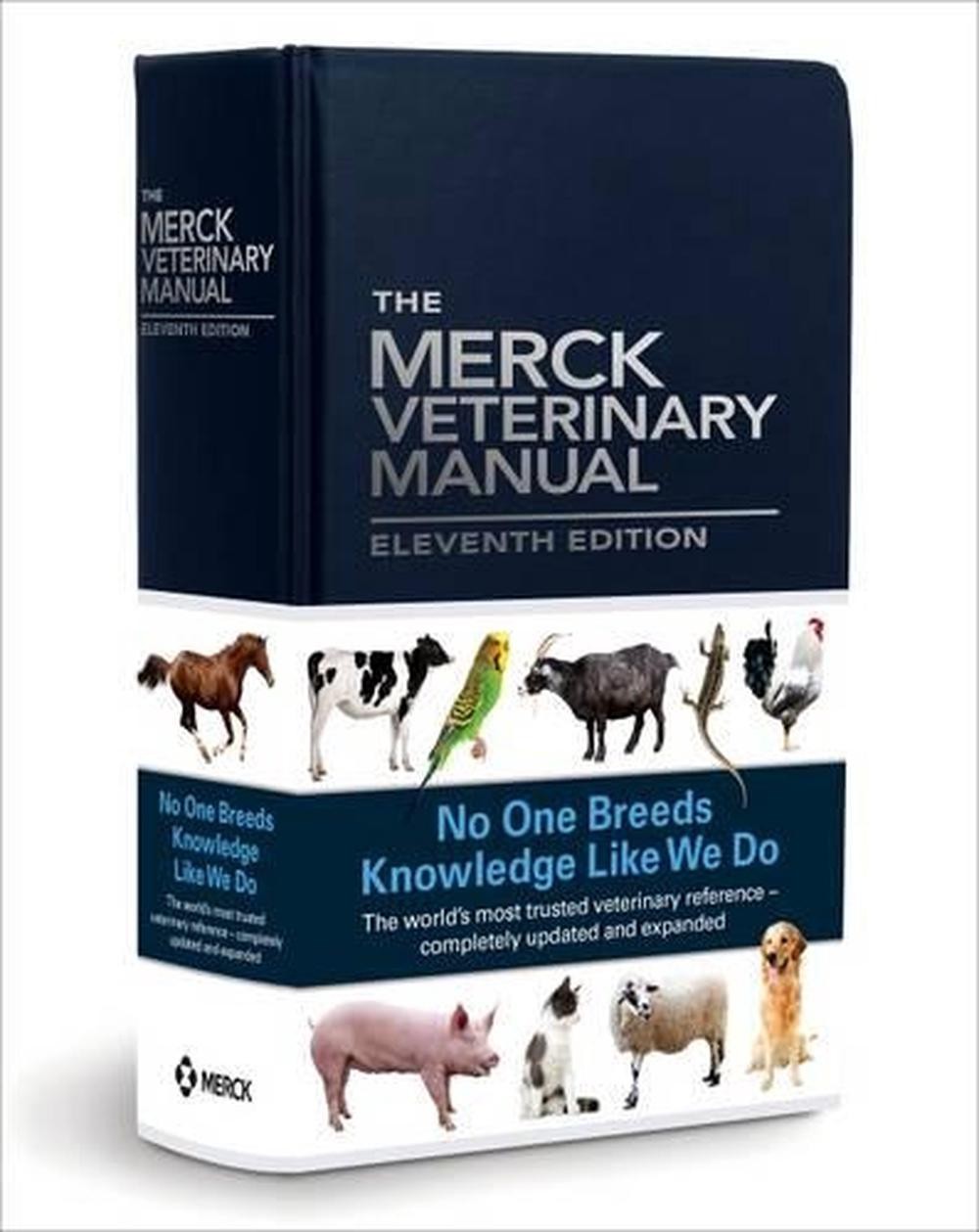 The Merck Veterinary Manual 11th Edition by Susan E. Aiello (English) Hardcover