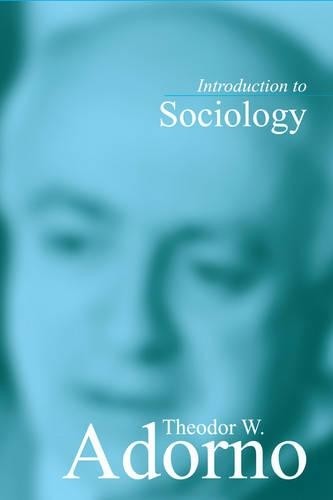 Theodor W. Adorno Introduction to Sociology (Paperback) (UK IMPORT)