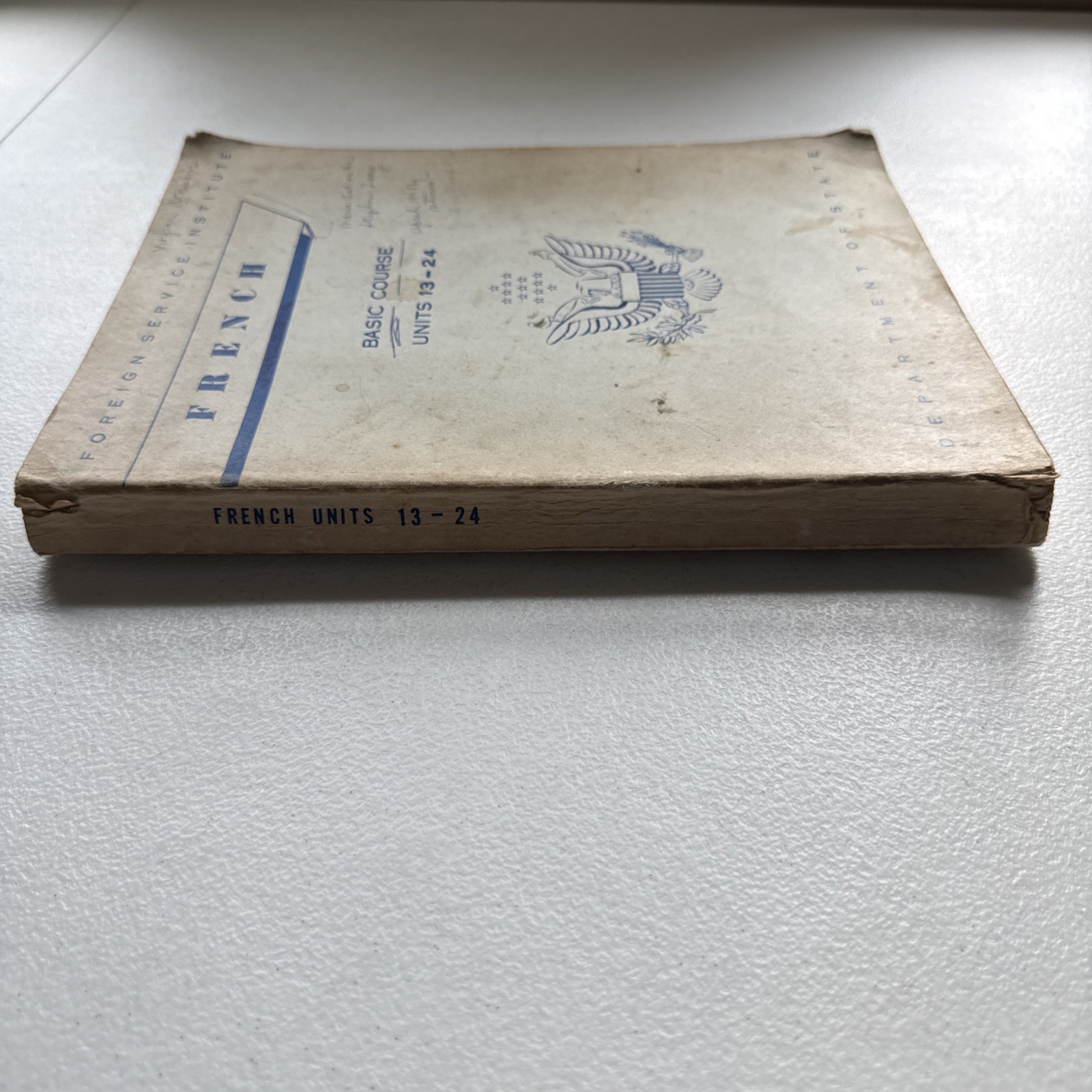 Foreign Service Insitute French Basic Course Units 13-24 1960