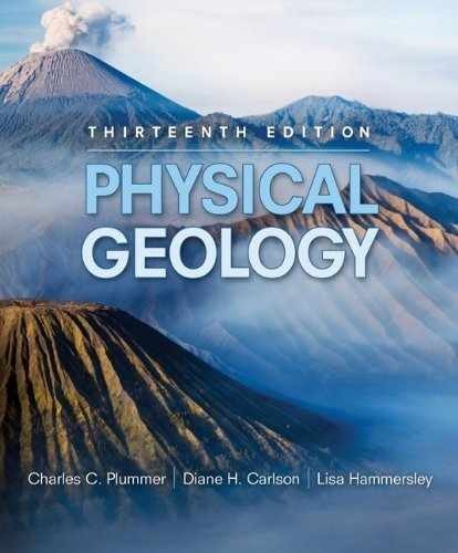 Physical Geology – Paperback, by Plummer Charles (Carlos); Carlson – Very Good x