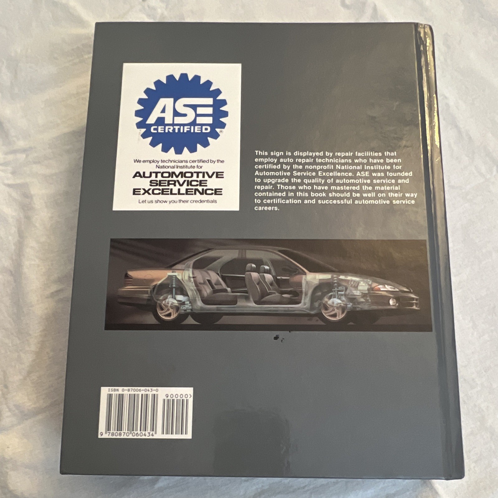 Modern Automotive Technology by James E. Duffy Hardcover 2004 ASE Certified