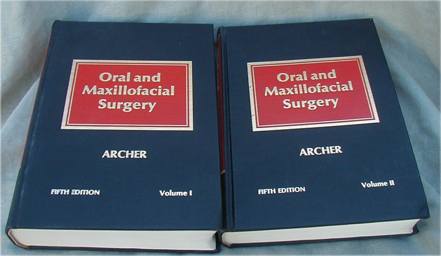 Oral and Maxillofacial Surgery Book-Archer Vol.1 & 2 5th Ed.Dental/Oral Textbook